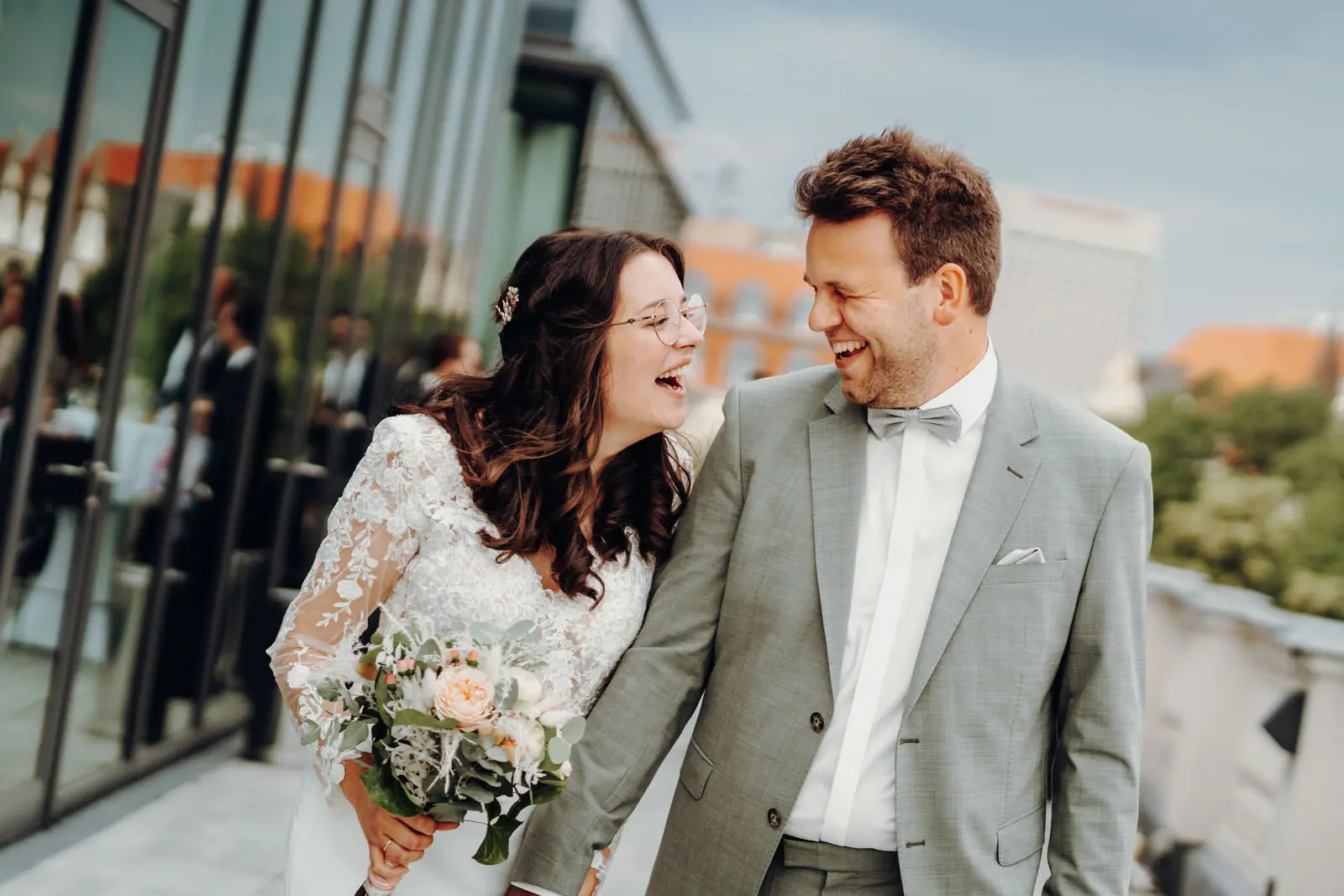 Hochzeit im INNSiDE Leipzig mit Lisa & Tommy