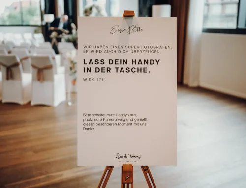 Handy bei der Trauung? Lieber nicht.