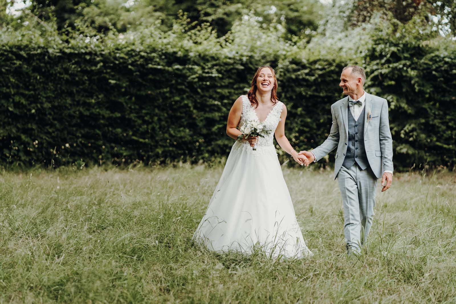 Fotos nach Hochzeit in Schloss Brandis